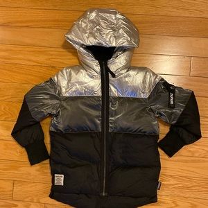 nununu trio mischief cat down jacket size 6-7 like new SOLD OUT